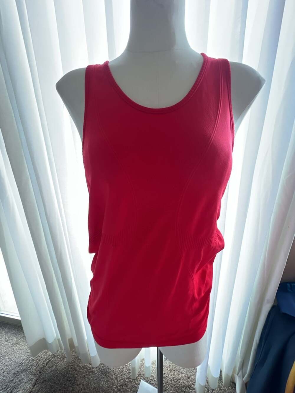 Zyia Active Red Copper Charged Tank Top